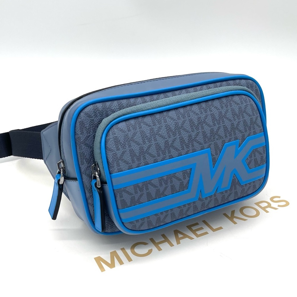 Michael Kors Cooper Double Zip Signature Belt Bag
